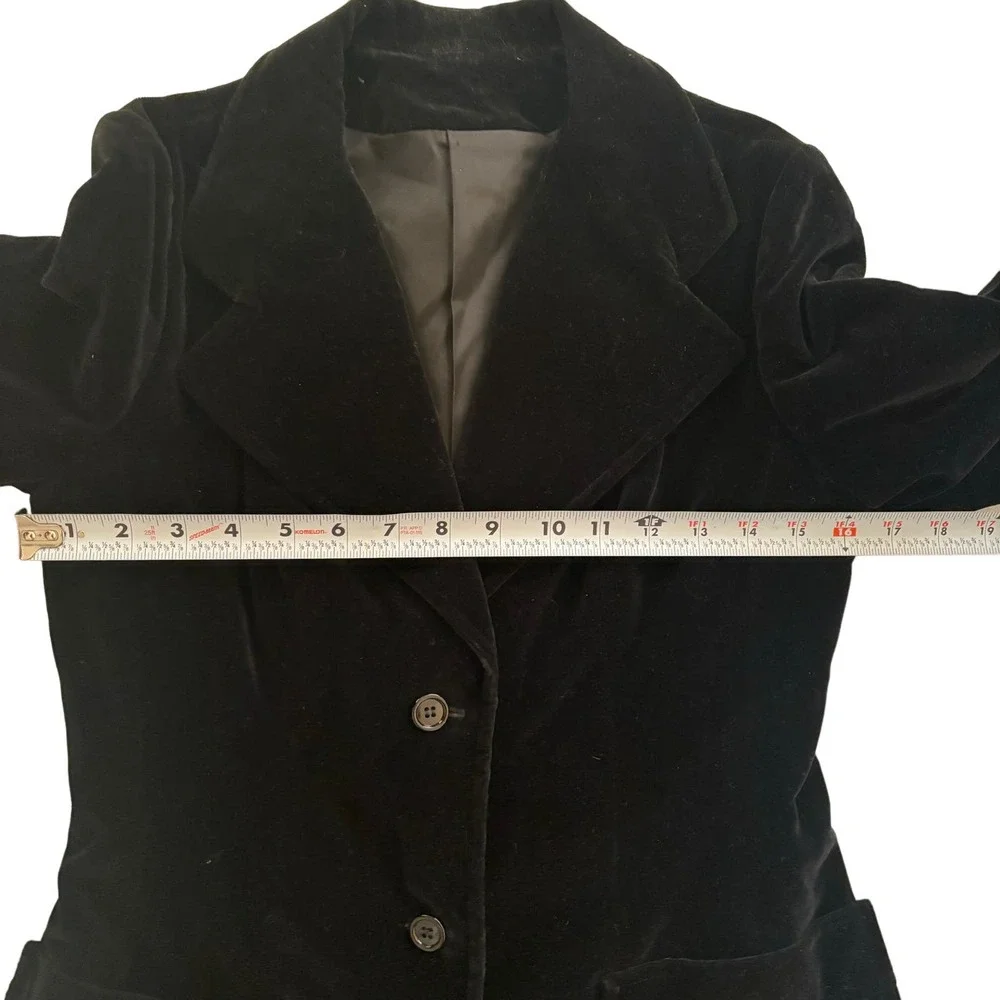 VINTAGE UNION MADE CLASSIC VELVET BLAZER WOMEN SIZE SMALL